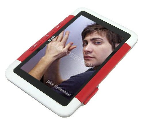 16GB 3.0 InchRM/RMVB MP4/ MP5 Player - Red / White