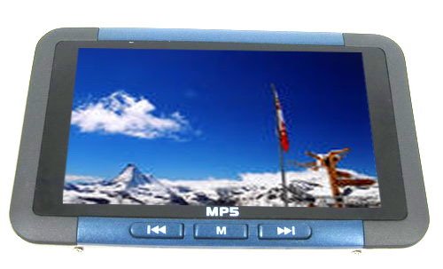 8GB 3.0 Inch TFT Screen MP5 Player - Blue /Black