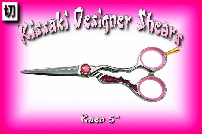 Kissaki Professional Hair Designer 5 inch Kaen Shears / Scissors / Salon