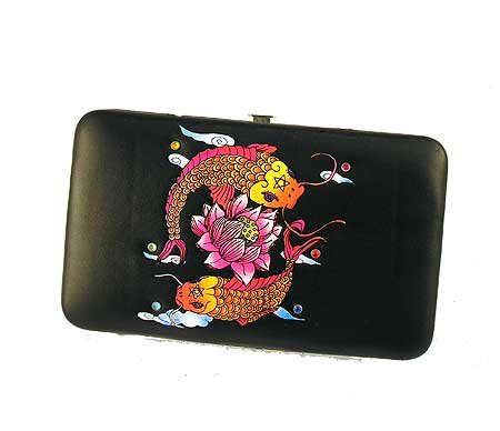 Black Fish Frame Wallet