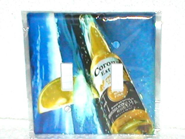 CORONA AND LIME BAR/PUB STYLE LIGHT SWITCHPLATE COVER