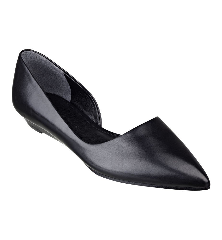Sigerson Morrison Gertie D'Orsay Wedge - Black - US 8.5