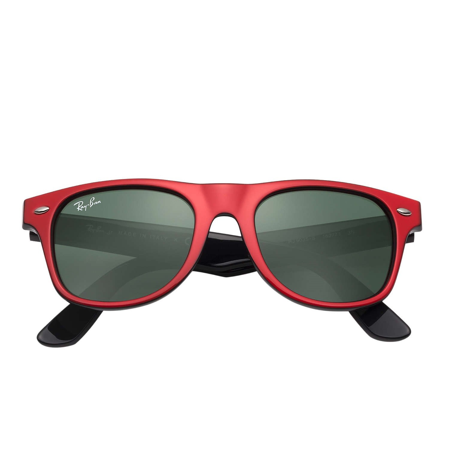 Ray-Ban Jr Wayfarer Sunglasses - Red/Black - 44mm