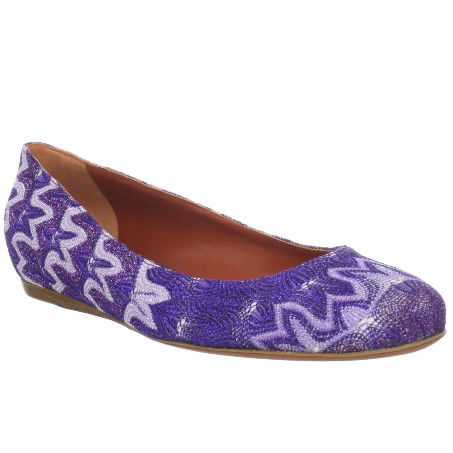 Missoni Ballet Flat - Purple - EU38 - US8