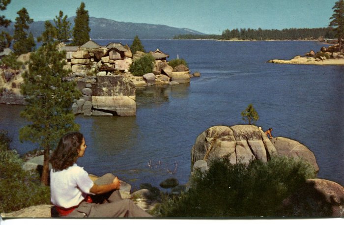Union Oil Company Big Bear Lake California Post Card