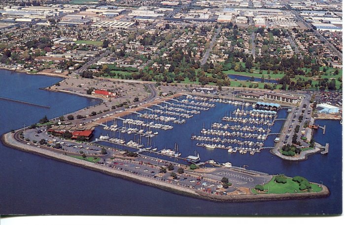 San Leandro Marina California Post Card
