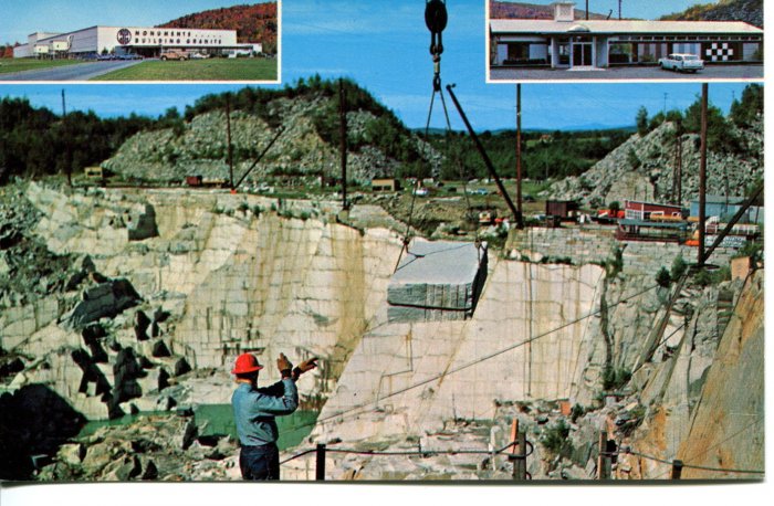 Rock of Ages Quarry Vermont Post Card