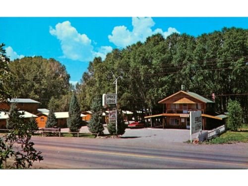 Spruce Lodge Chama New Mexico Post Card