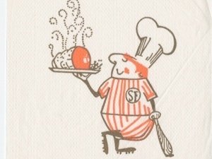 LEFTY O'DOUL'S SAN FRANCISCO BAR NAPKIN VINTAGE