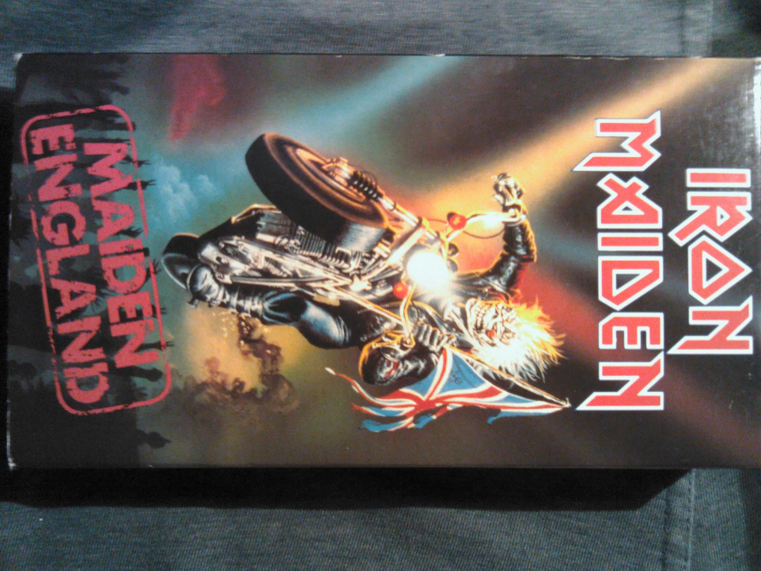 VHS IRON MAIDEN Maiden England live 1988