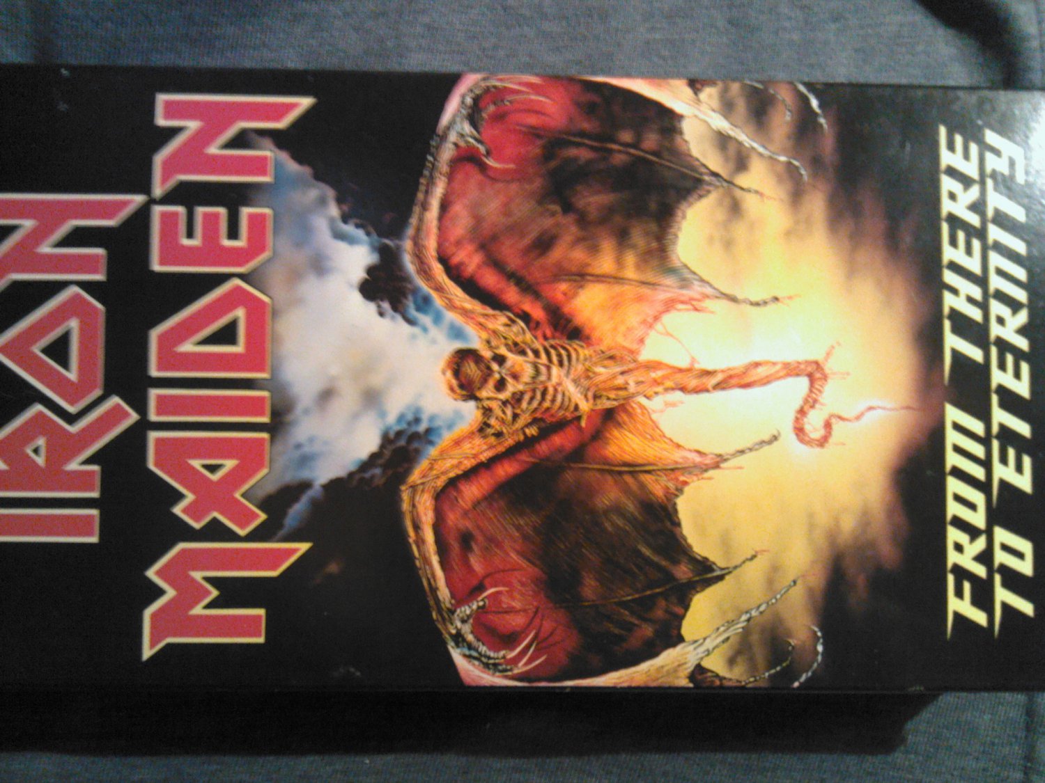 VHS IRON MAIDEN From There To Eternity videos 1992