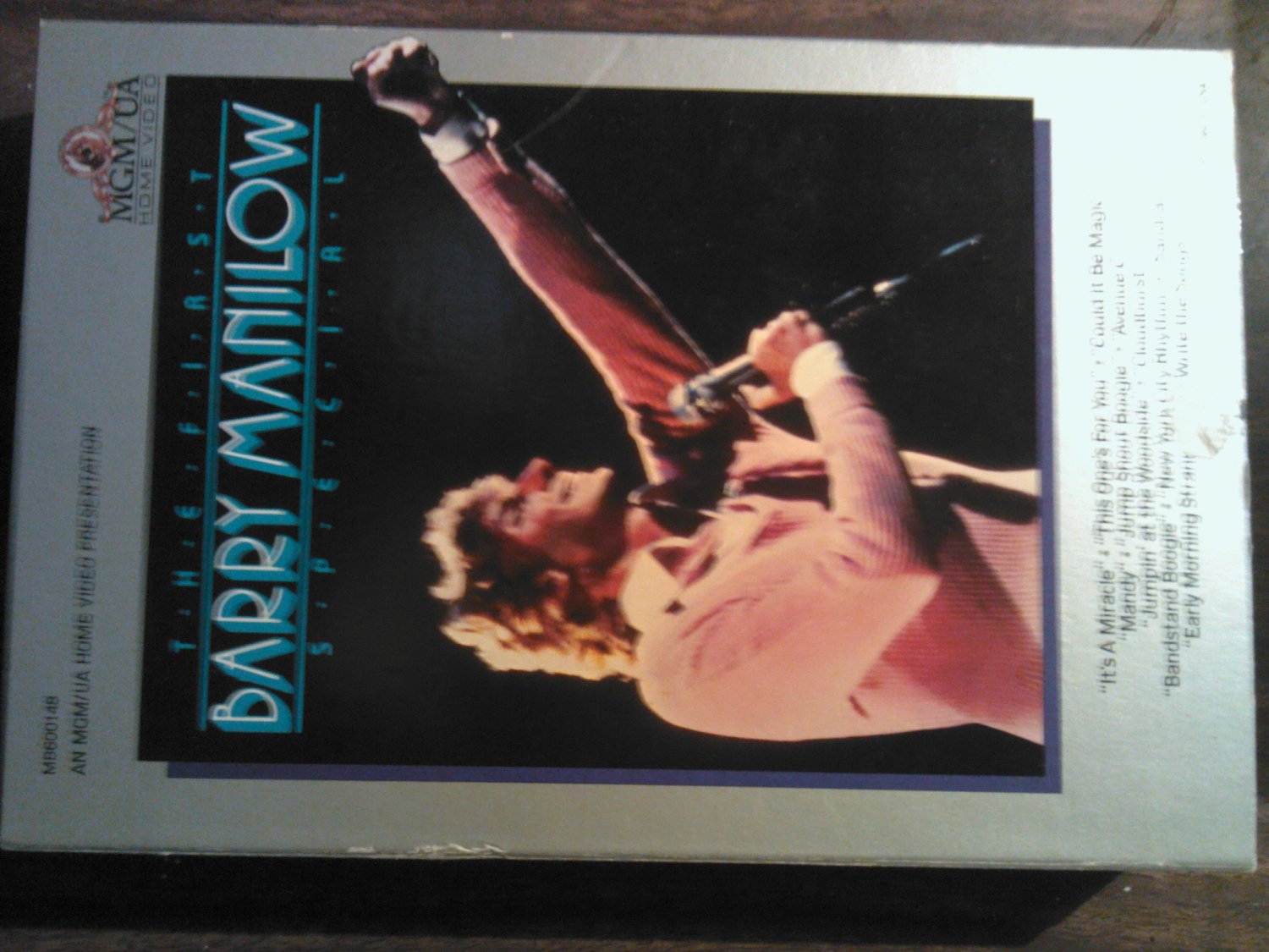 BETA BARRY MANILOW The First Special video vintage SALE