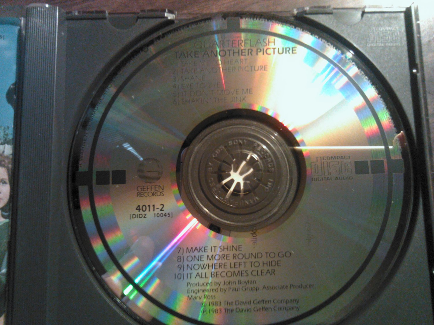 CD QUARTERFLASH Take Another Picture vintage import JAPAN TARGET