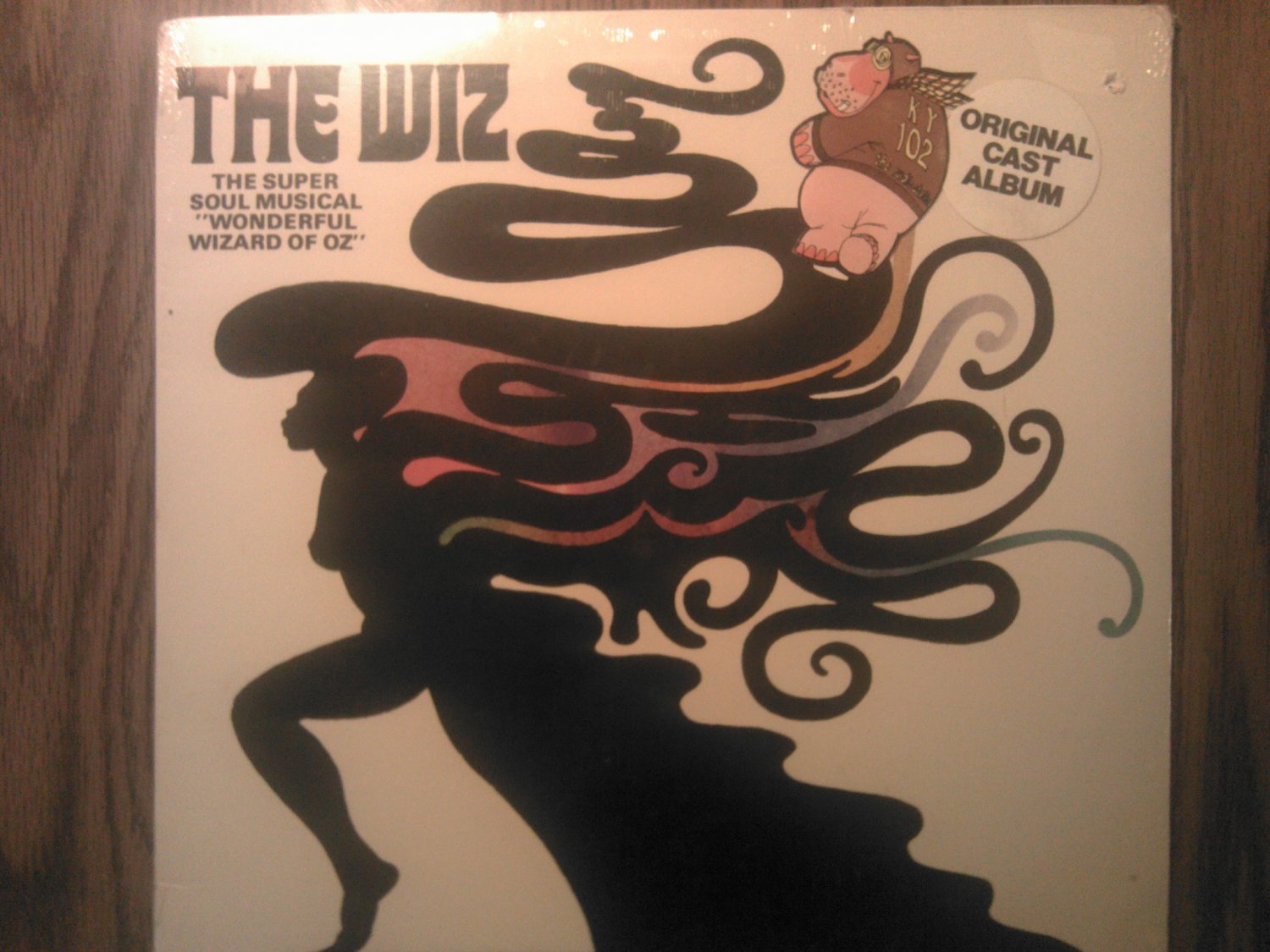 LP THE WIZ Original Cast broadway tiger haynes hinton battle vintage SEALED