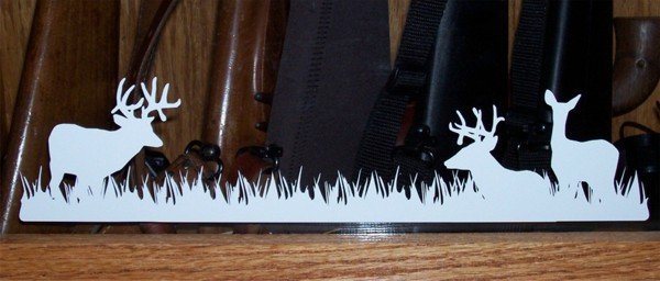 Deer in Field - 4"X28"