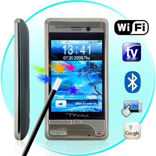 Voyager - Quad Band Touchscreen Dual-SIM WiFi Media Cellphone