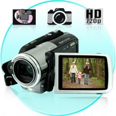 HD Camcorder - High Definition DV Camera with 5x Optical Zoom