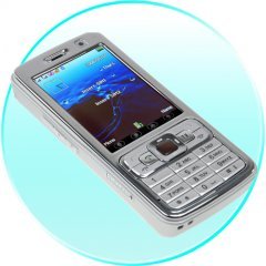 Quad Band Touchscreen Cell Phone - Dual SIM Worldphone (Silver