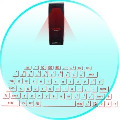 LaserKey Projection Keyboard with Bluetooth