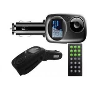 FORTUNE Car FM Transmitter with 206 Channels and DVD Player with 1G flash memory