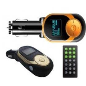24K GOLD MEDAL Car bluetooth FM Transmitter with 206 Channels and DVD Player
