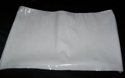White vinyl mini