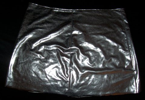 Silver vinyl mini