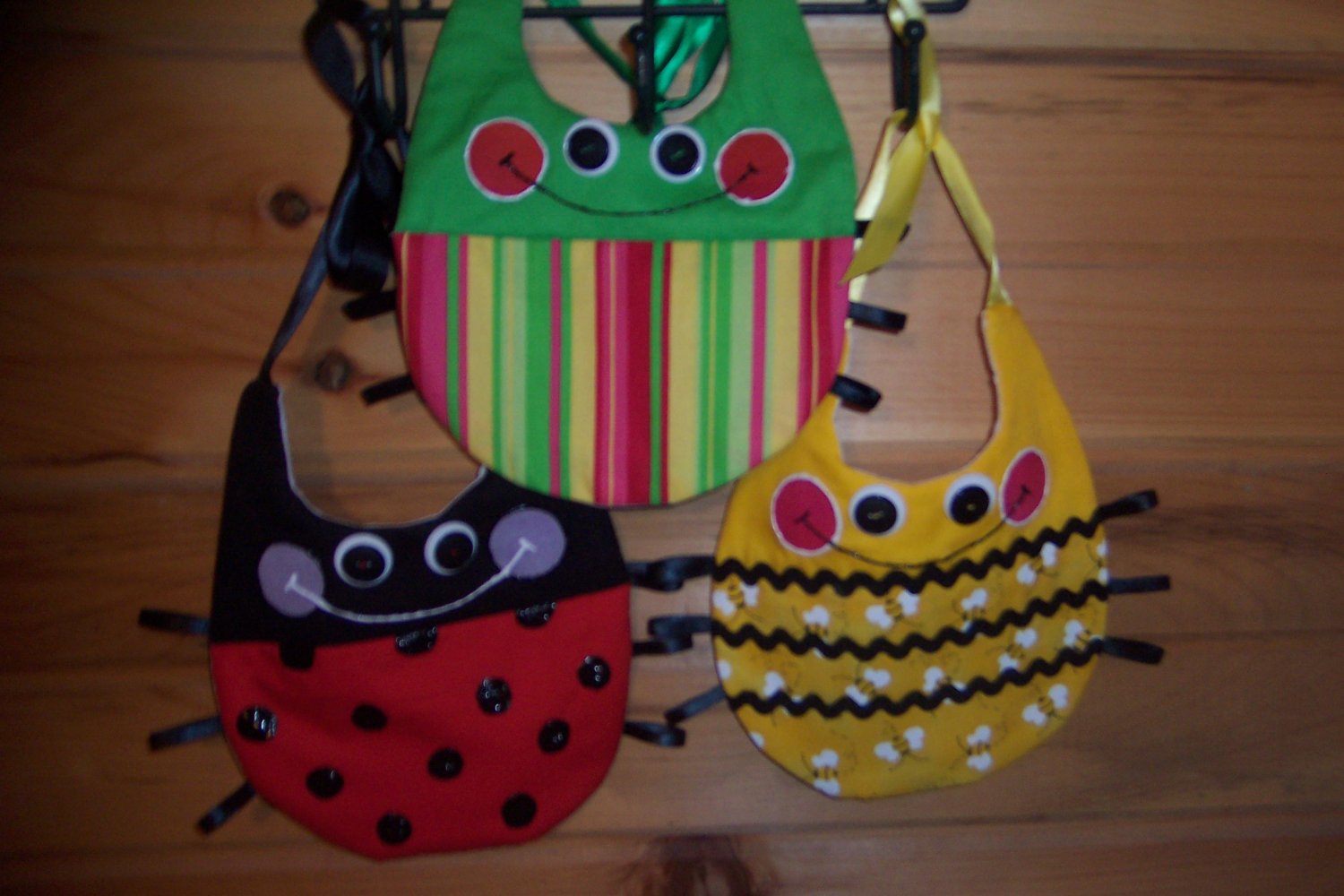 3-Pc Bug Baby Bib Set