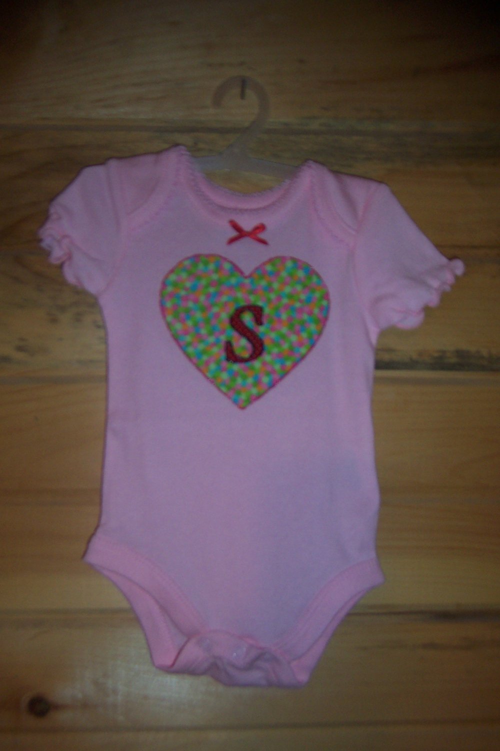 Monogrammed Onesie for Girls