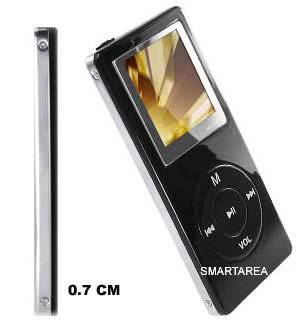 MP4 Player 1GB + Fotos + Vídeos + Pen Drive + Rádio FM + Gravador de Voz + Brinde