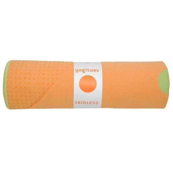 yogitoes SKIDLESS mat towel - Mango (Tropical Collection)