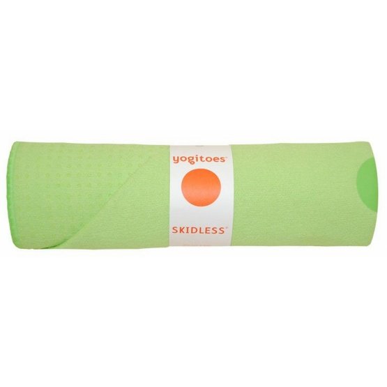 yogitoes SKIDLESS mat towel - Kiwi (Tropical Collection)