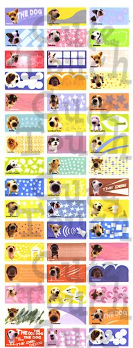 Name Labels Stickers- The DOG Series