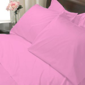 SHEET SET KING SOLID 100%Egyptian Cotton Color Apricot 800TC.