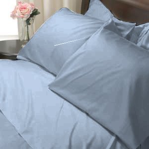 SHEET SET KING SOLID 100%Egyptian Cotton Color Rain 800TC.