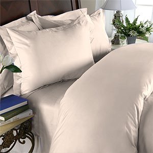 100%Egyptian Cotton Color Taupe 1500TC King Solid Duvet Cover.
