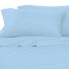 100%Egyptian Cotton Color Blue 600 TC Queen Size Solid Sheet Set.