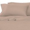100%Egyptian Cotton Color Mocha 800 TC Twin Size Solid Sheet Set.