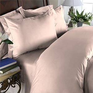 100% Egyptian Cotton, Color Rose TC 1500 Size Queen Duvet Cover.