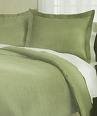 Duvet Cover Solid 100% Egyptian Cotto, Color Sage, TC- 1200, Size Twin.