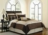 11 PCa BED IN BAG SIZE KING COLOR HAMPTAN IVORY 100% EGYPTIAN COTTON