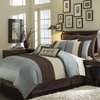 11 PCa BED IN BAG SIZE QUEEN COLOR REGATTA CHOCOLATE 100% EGYPTIAN COTTON