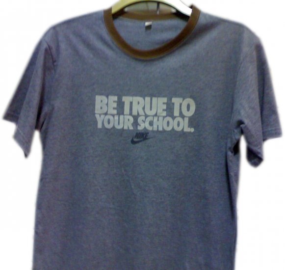 T-SHIRT MEN'S BRANDED "NIKE" 100% Organic Cotton Size M,L,XL,XXL COLOR GRAY, please mention size.