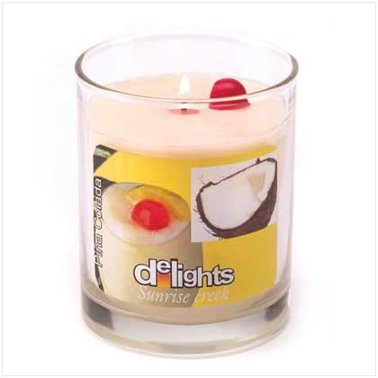 Pina Colada Delights candle