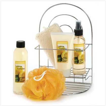 Lemon Verbena bath set