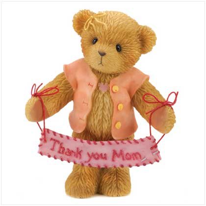 Thankyou Mom Bear figurine