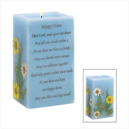 Happy Home Prayer Candle