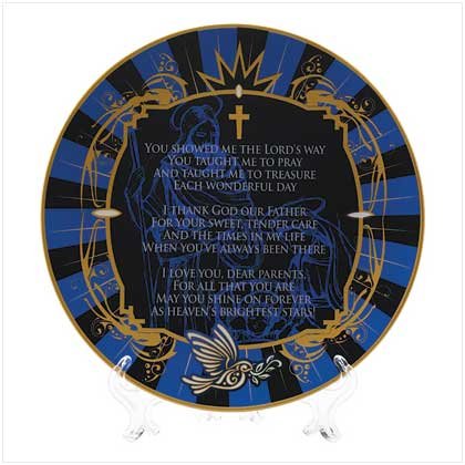 Parents Prayer Plaque