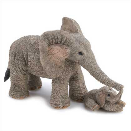 TUSKERS "Tender Touch" Figurine