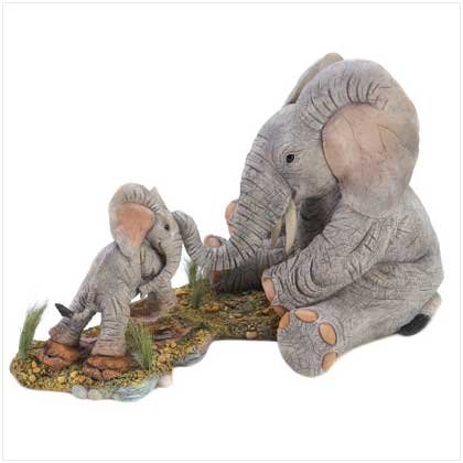 TUSKERS "Like father Like Son" Figurine